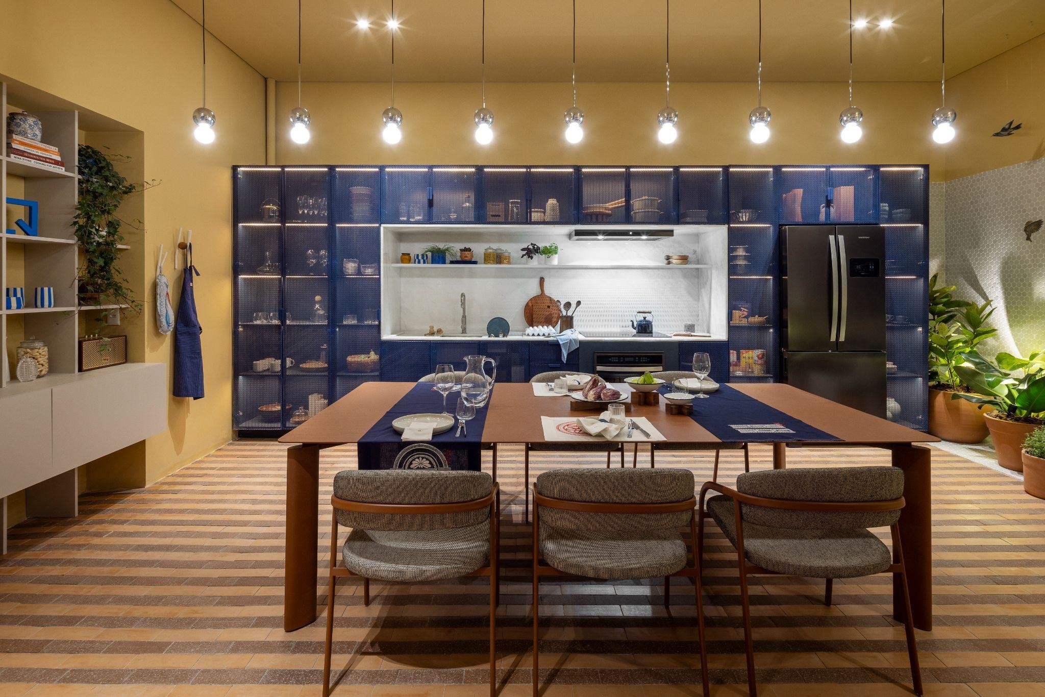Cozinha de Balsa Arquitetura para a CASACOR Minas 2025.