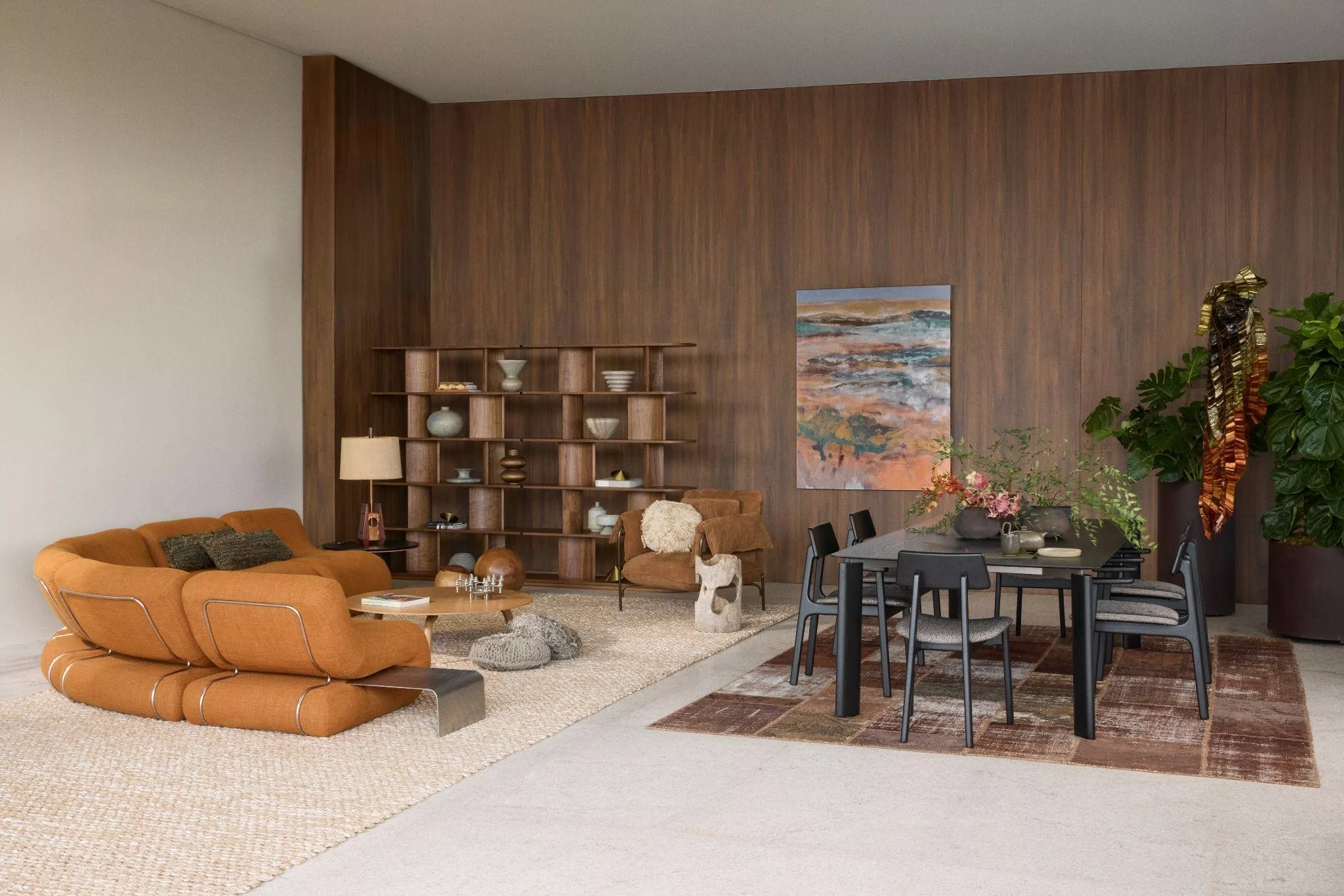 Amana em ambiente integrado.