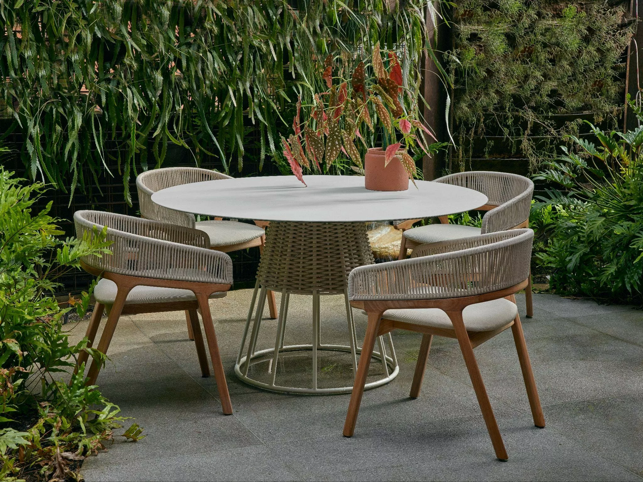 Cadeiras Arruda e mesa Tropical