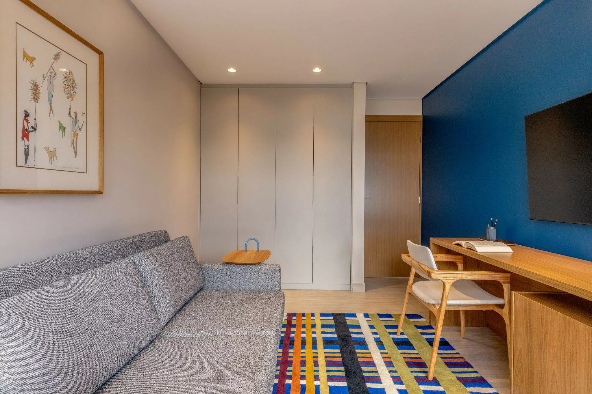 Projeto de Hersen Mendes com mobiliário Lider