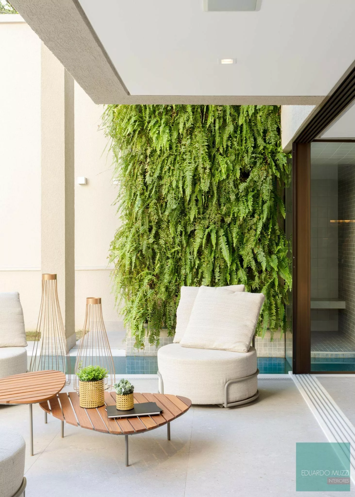 Área de lazer de Eduardo Muzzi é inspiração para as férias