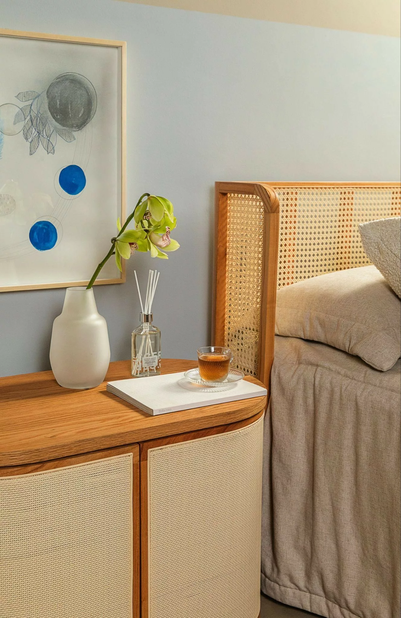 Quarto pensado para dormir bem.